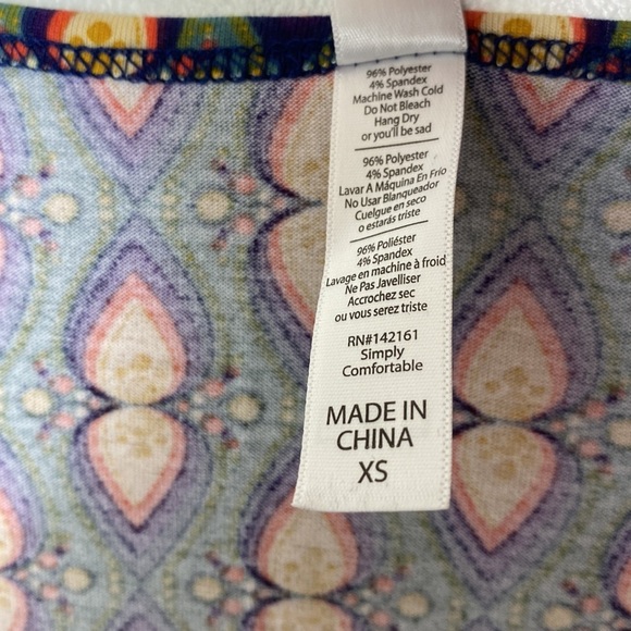 NWT LuLaRoe Classic T XS - Picture 7 of 10